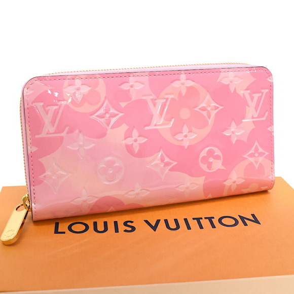Louis Vuitton Handbags - Louis Vuitton Zippy Wallet Valentines Zipper Long Vernis Pink